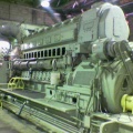 Fairbank Morse submarine diesel engine